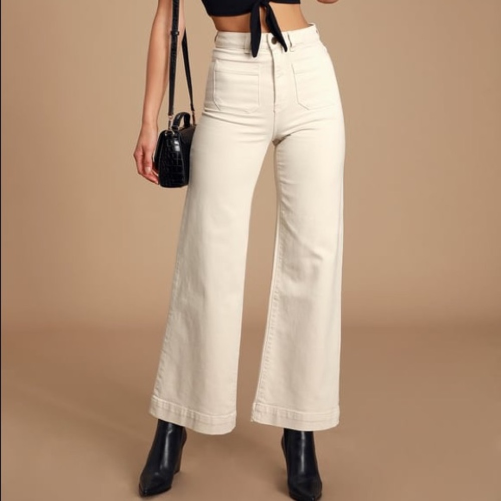 ROLLA’S High waisted, Wide leg SAILOR JEANS